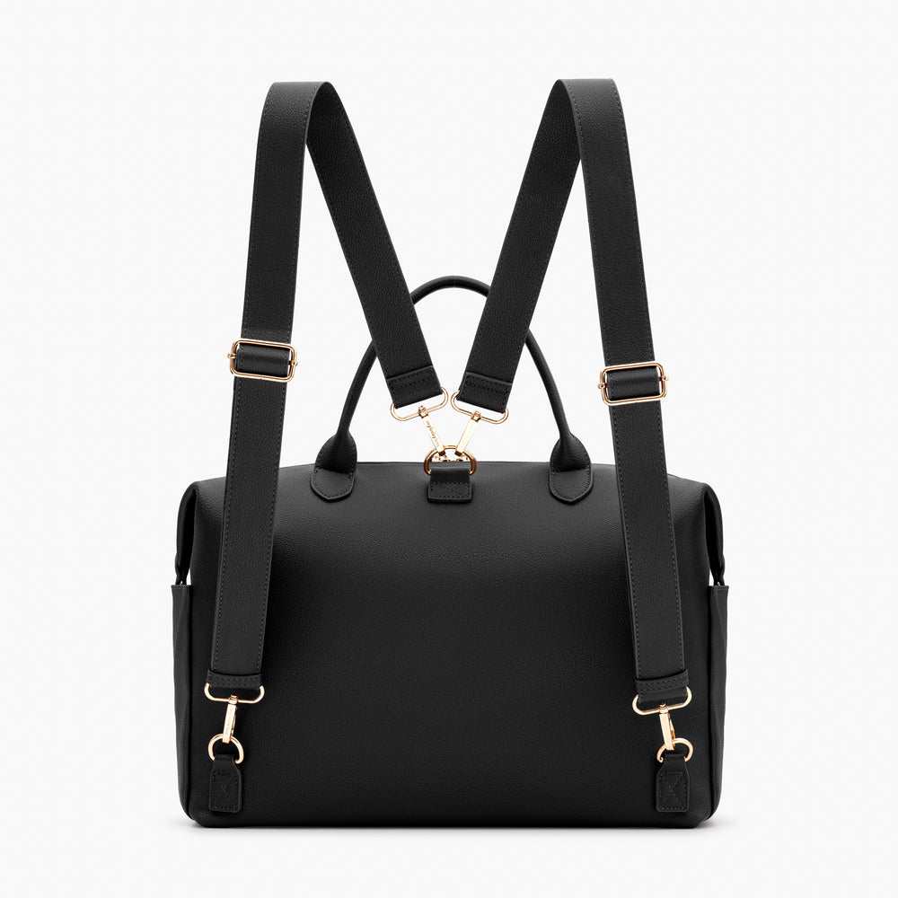 Ремені для рюкзака до сумки MyBabyBag чорного кольору
