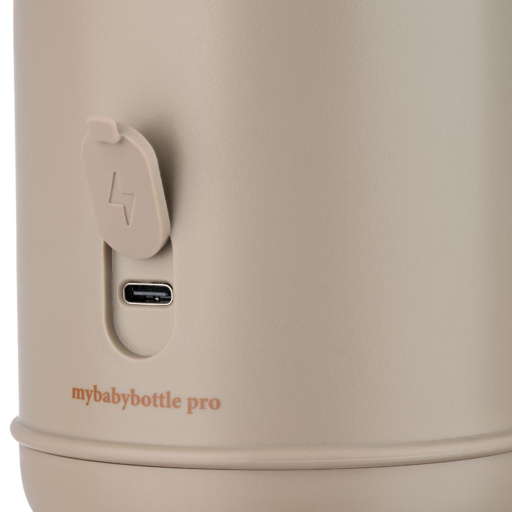 MyBabyBottle Pro - Портативний підігрівач для води та молока для немовлят - Бежевий
