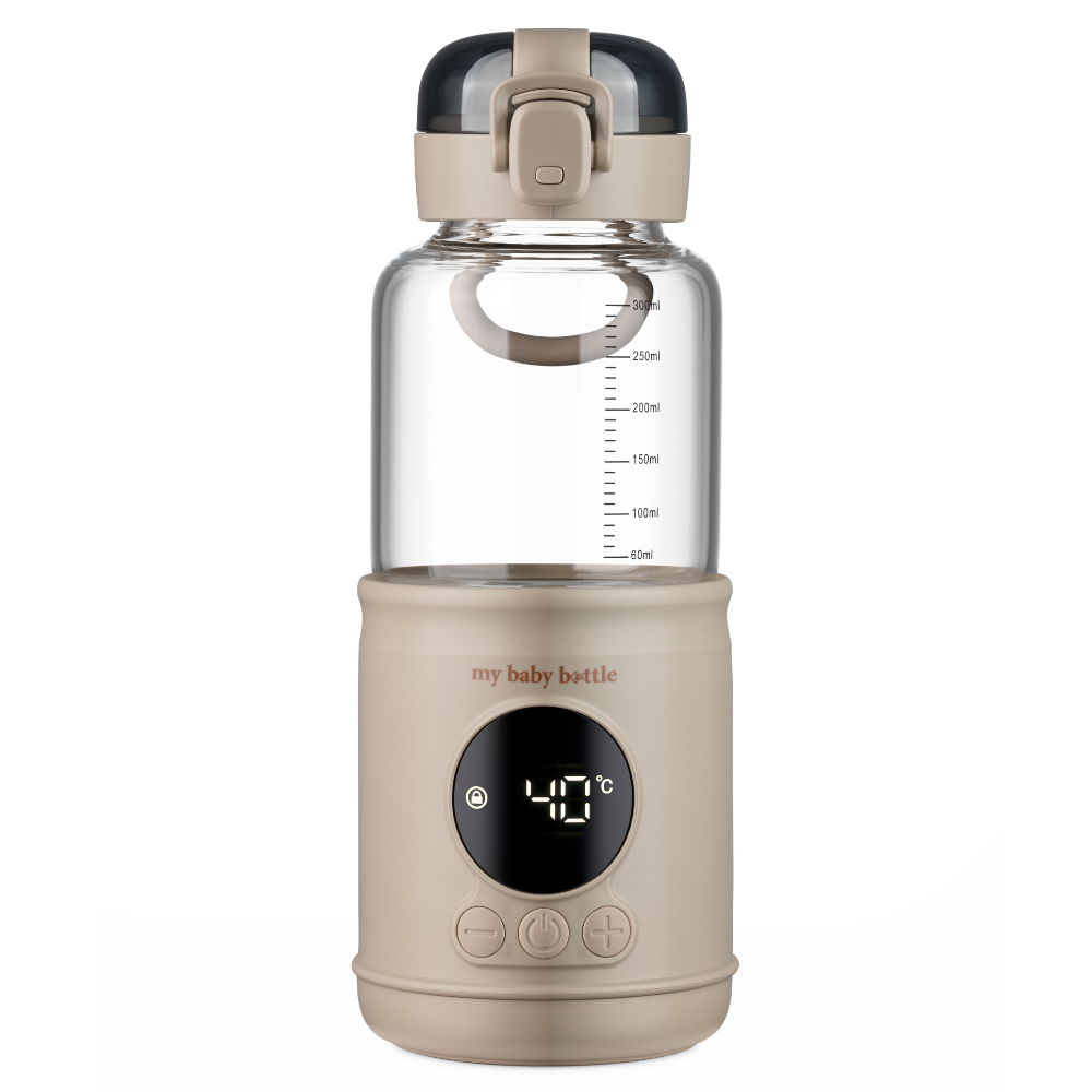 MyBabyBottle Pro - Портативний підігрівач для води та молока для немовлят - Бежевий