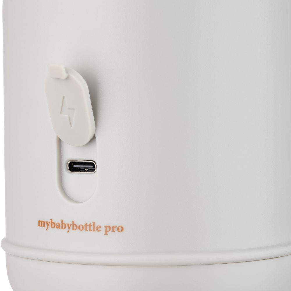 MyBabyBottle Pro - Портативний підігрівач для води та молока для немовлят - Білий