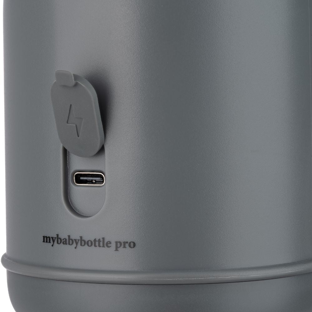 MyBabyBottle Pro - Портативний підігрівач для води та молока для немовлят - Сірий